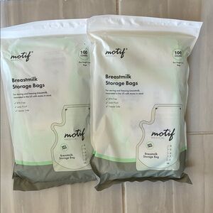 200 Motif Breastmilk Storage Bags
